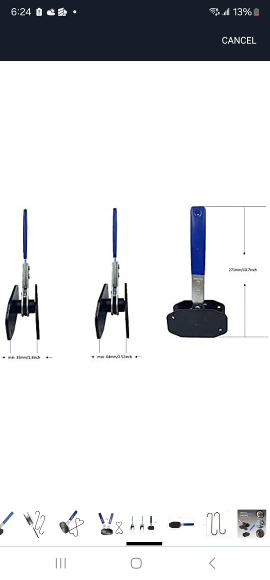 Brake Caliper Press Tool with Hooks 2 set less thumbnail