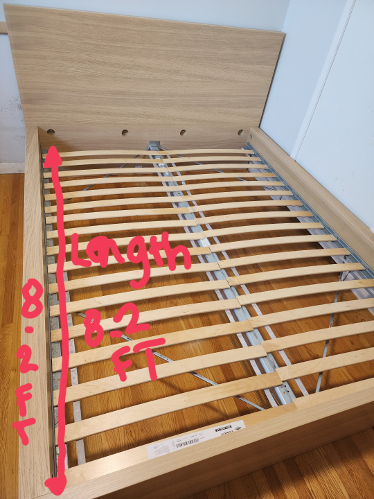 IKEA Bed Frame - Full Size/ fits queen size mattress - photo 3