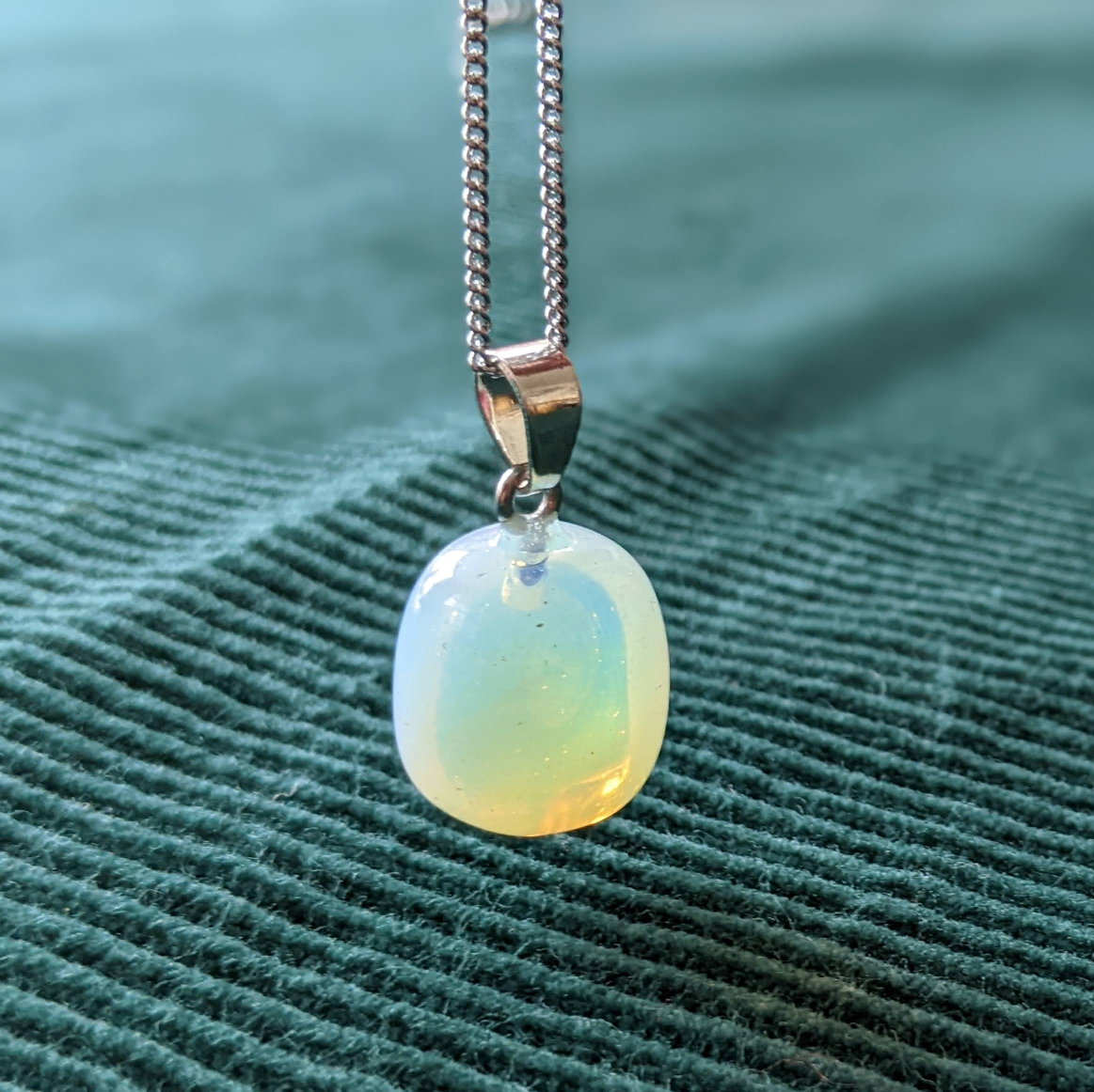 Opalite Gemstone Pendant Necklace - photo 2