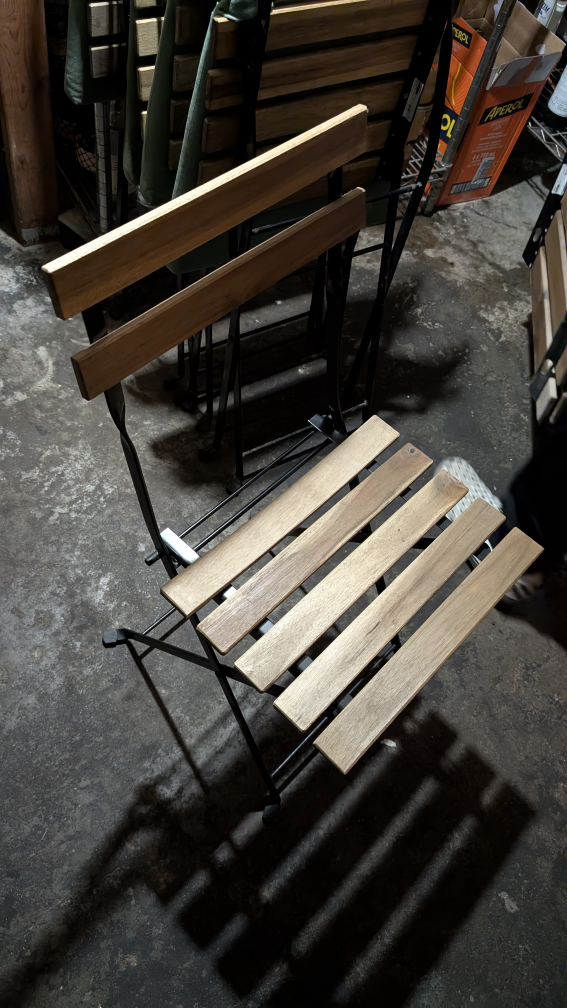 Ikea Folding Chairs and tables - ASKHOLMEN Outdoor
