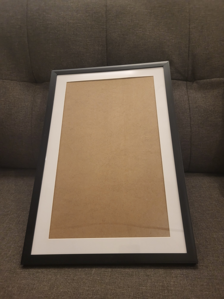 Black Picture Frame 12"×18"