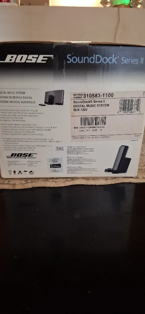 Unused Bose SoundDock Series II Digital Music System In Box image indicator(4)