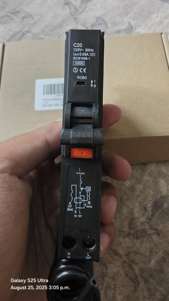 C20 and C30 RCBO 120V~ 50Hz - photo 4