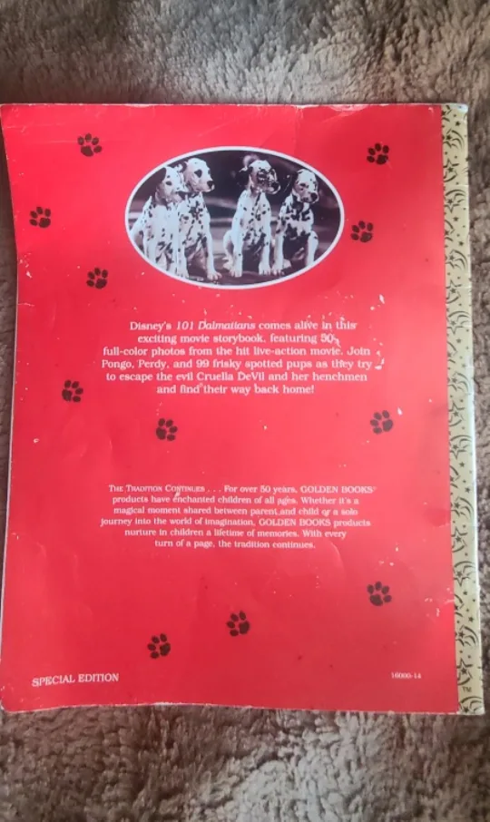 101 Dalmatians The Movie Golden Book 🧡 image indicator(2)