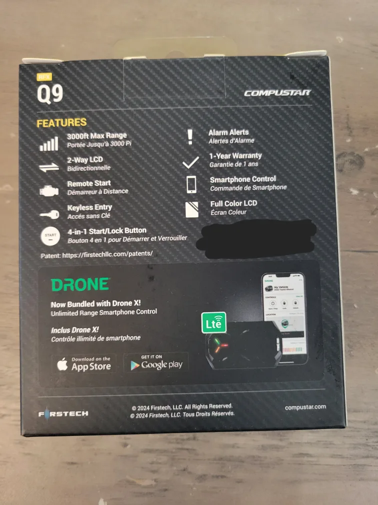 Compustar Q9 - 2Way RFX Bundle BRAND NEW Model: RFX-2WQ9-FM image indicator(2)