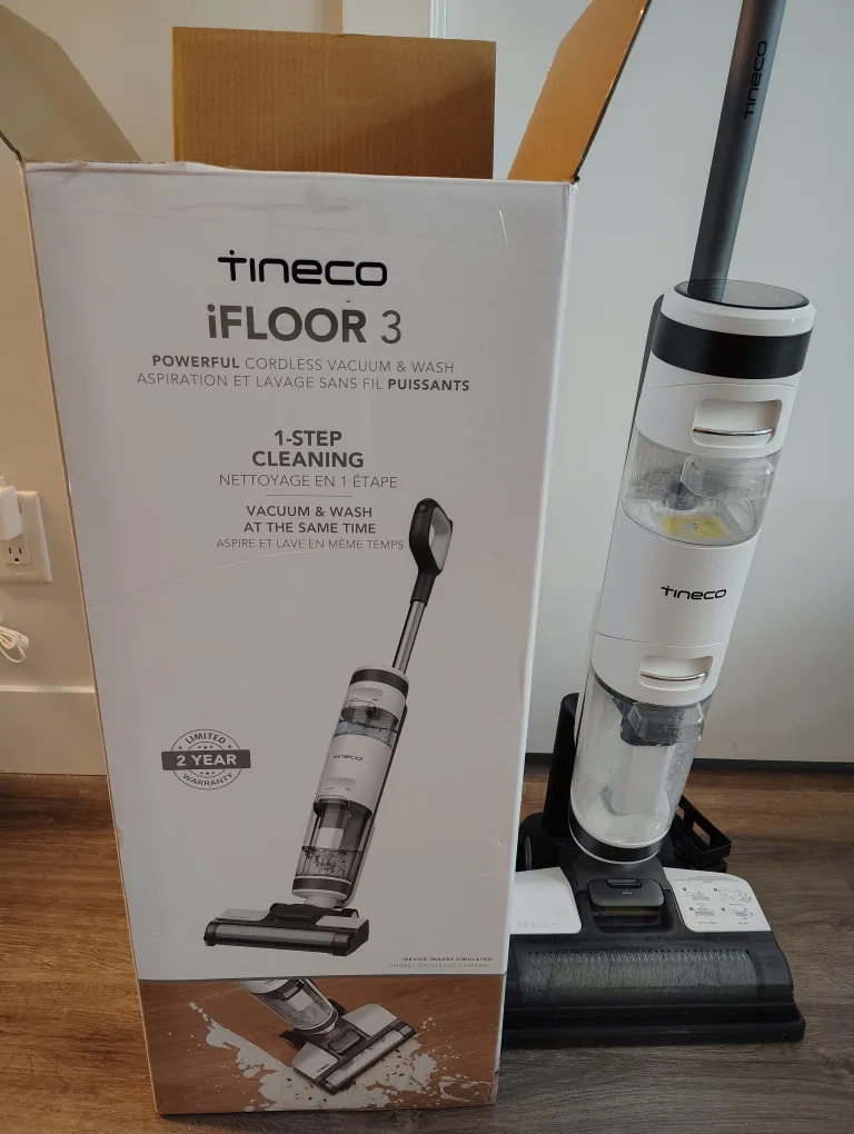 Tineco iFloor 3 Cordless Vacuum & Wash - Like New! image indicator(3)