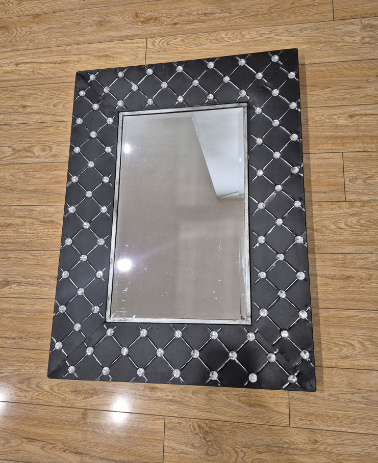 Black Framed Wall Mirror