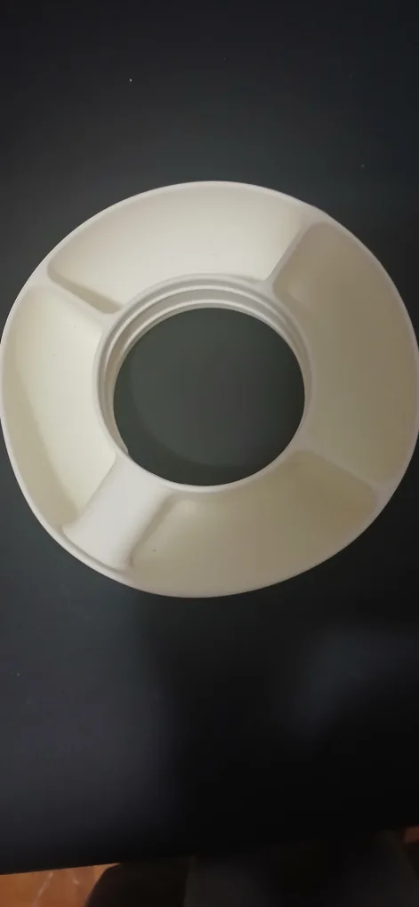 White Plastic Serving Dish ❤️ image indicator(2)