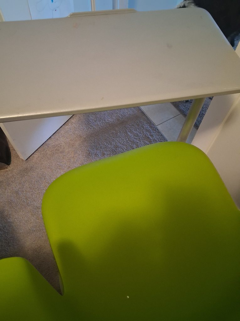 Green Steelcase Node Chair with Tablet Arm - photo 3