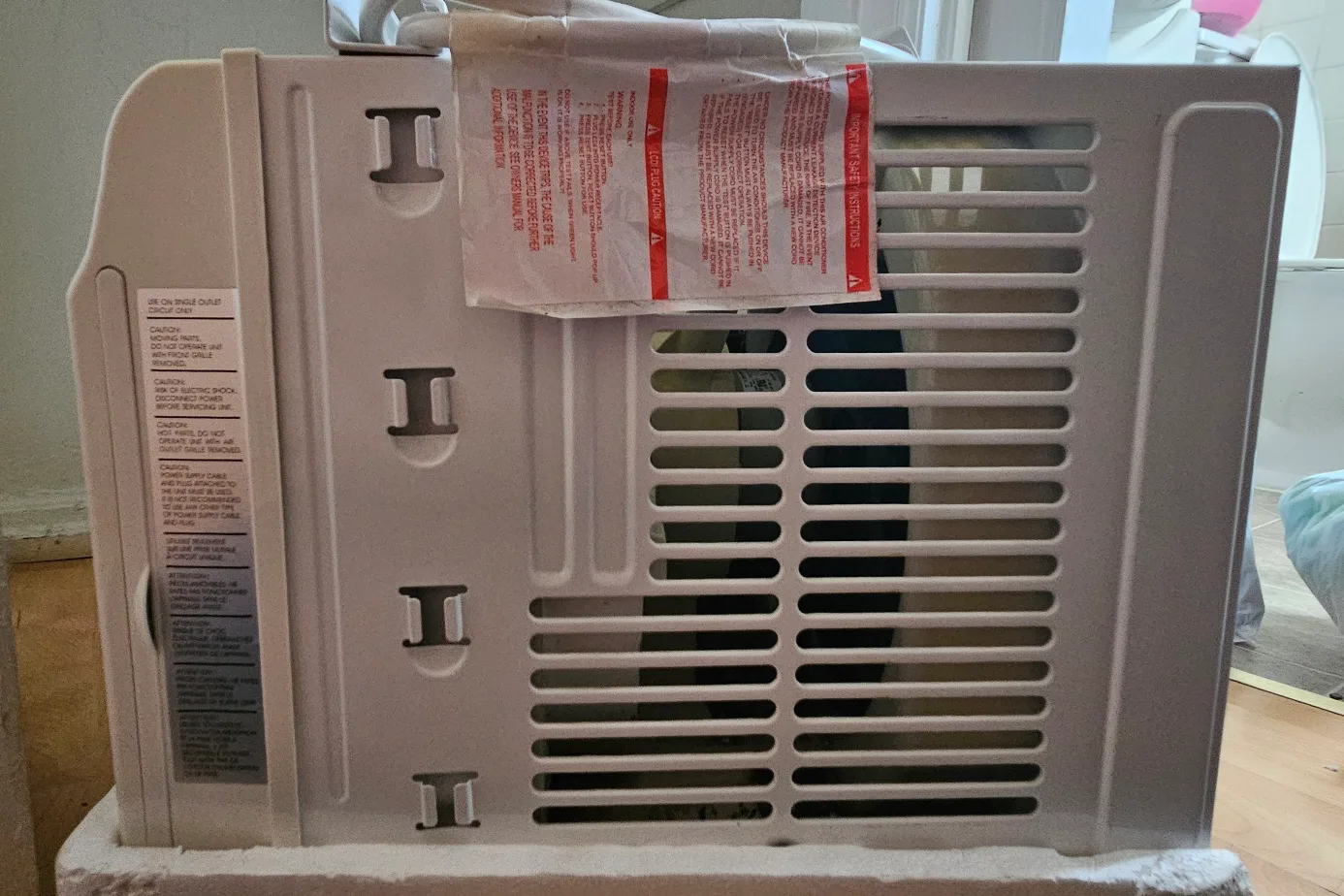 Noma 4-in-1 ENERGY STAR® 5,000-BTU Window AC w/Remote image indicator(4)