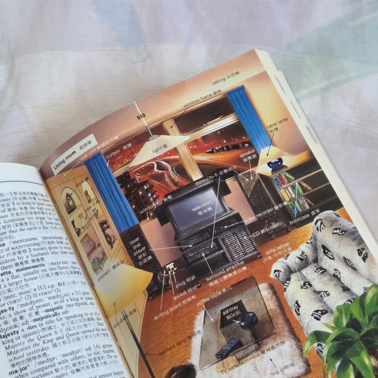 English-Chinese Dictionary image indicator(2)