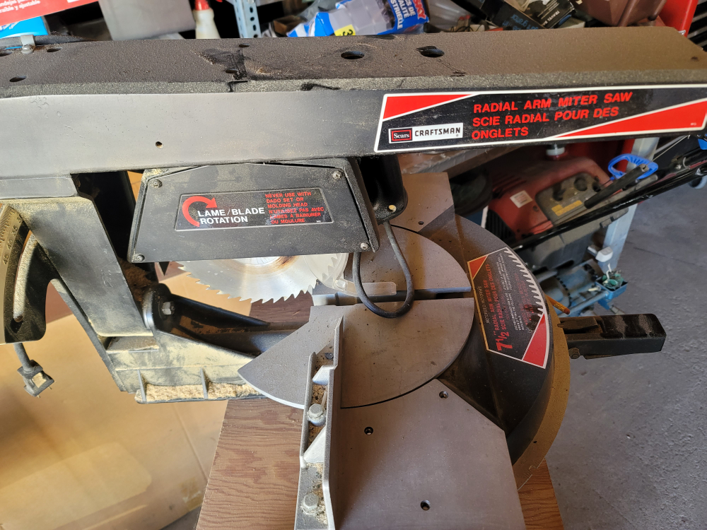 Craftsman 7 1/2" Radial Arm Miter Saw - photo 5