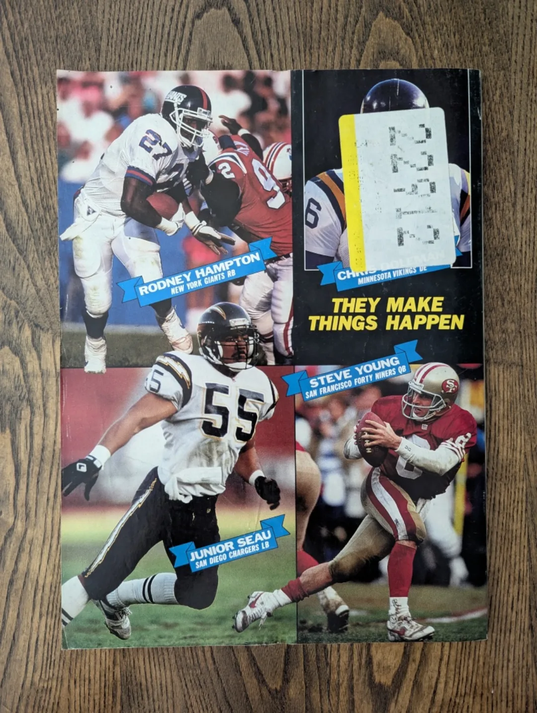 1993 NFL Pro Football Magazine image indicator(2)