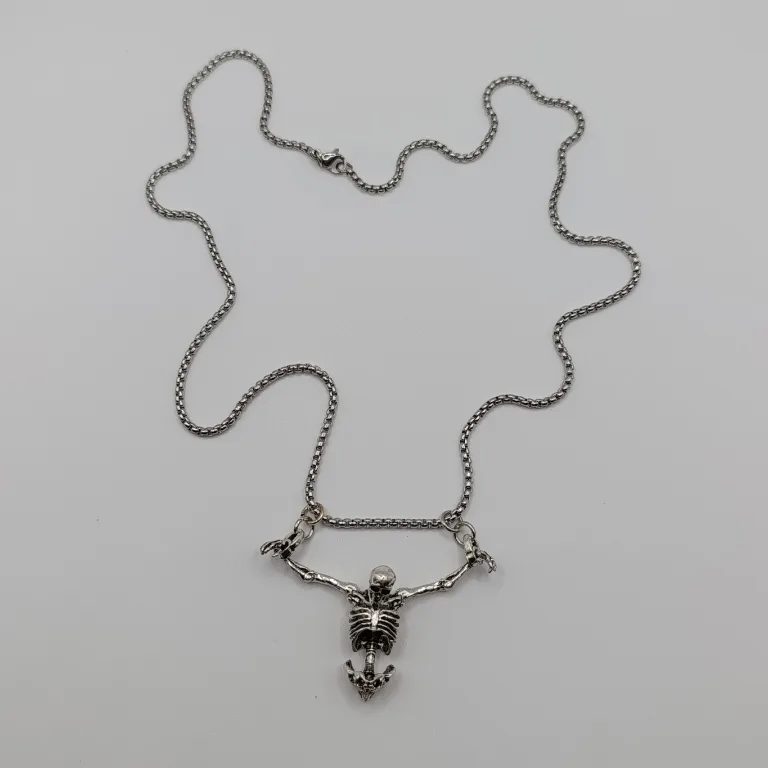 Skeleton Pendant Necklace thumbnail