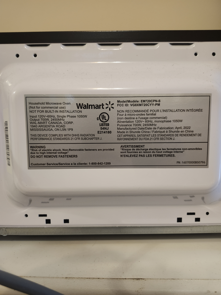 Hamilton Beach Microwave Oven - Stainless Steel - photo 3