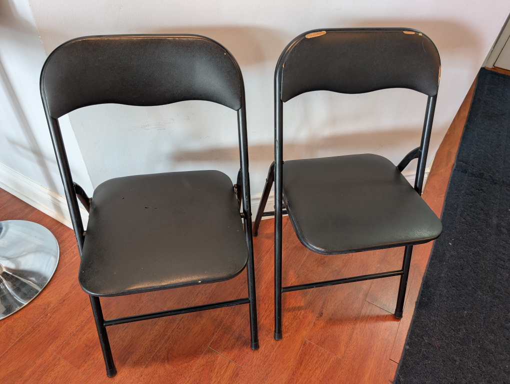 Folding Chairs - Set of 2