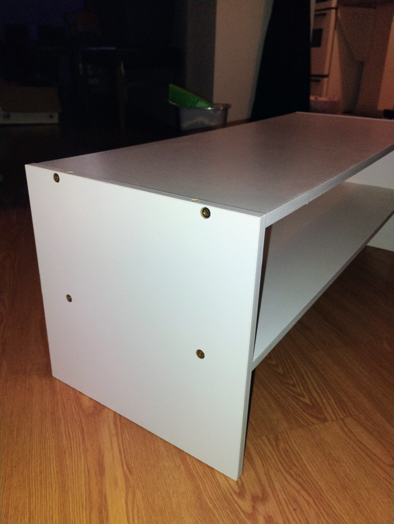 White Shelf Unit - photo 2