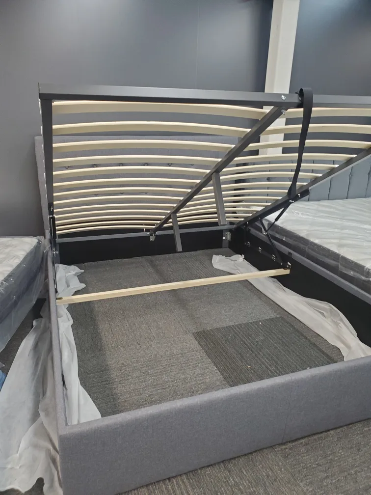 Modern Grey Bed Frame – Brand New image indicator(2)