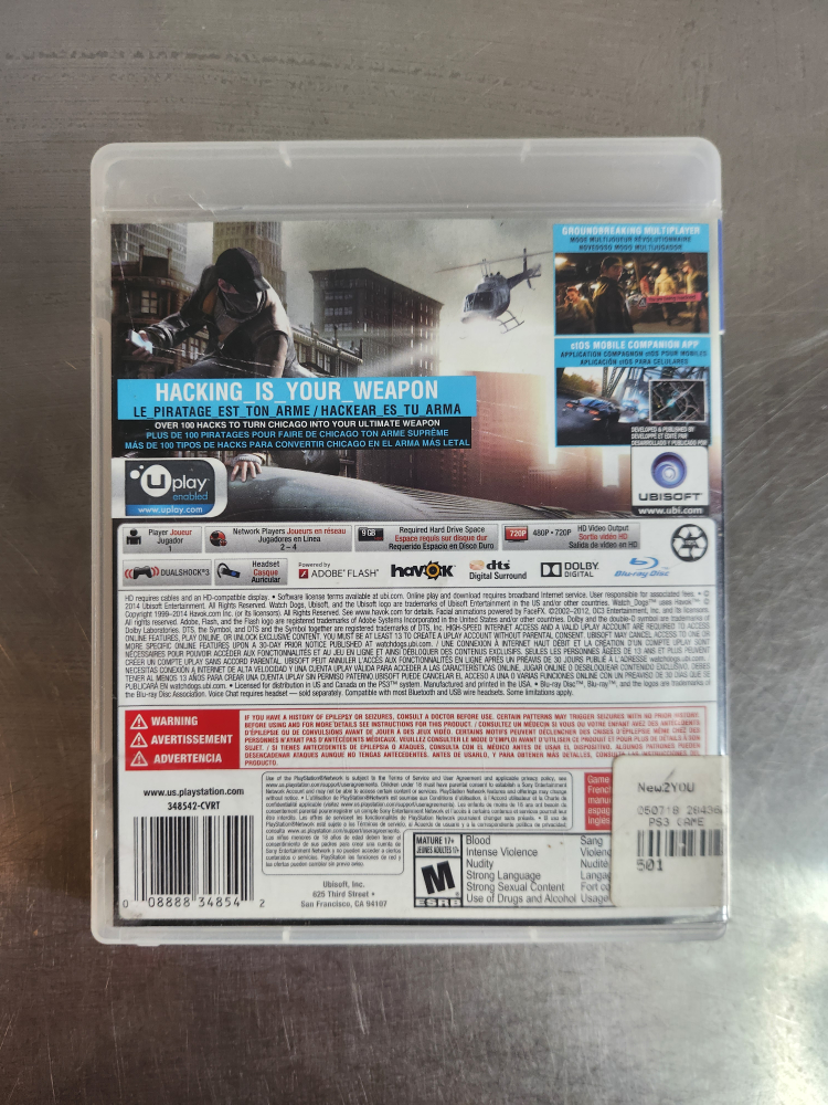 Watch Dogs Special Edition - PS3 Game - photo 2