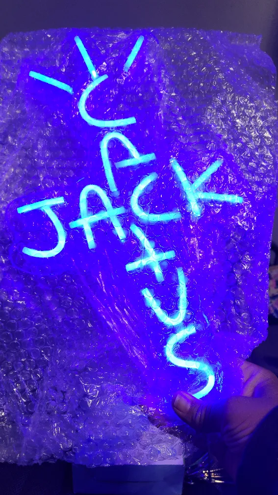 Cactus Jack (Travis Scott) LED Neon Sign - New! image indicator(4)