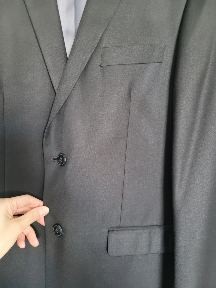 Men's Stockhomme Evolution Suit Jacket Black image indicator(3)