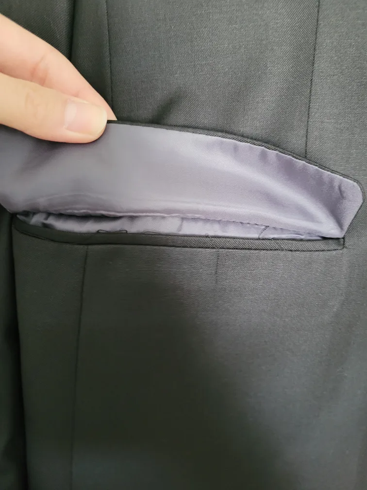 Men's Stockhomme Evolution Suit Jacket Black image indicator(4)