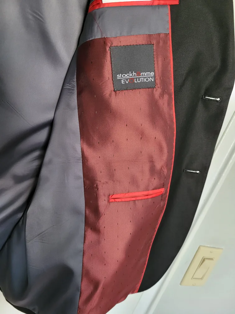 Men's Stockhomme Evolution Suit Jacket Black image indicator(6)