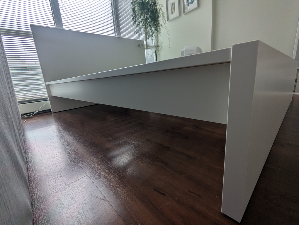 White Bed Frame from IKEA. Malm Queen - photo 3