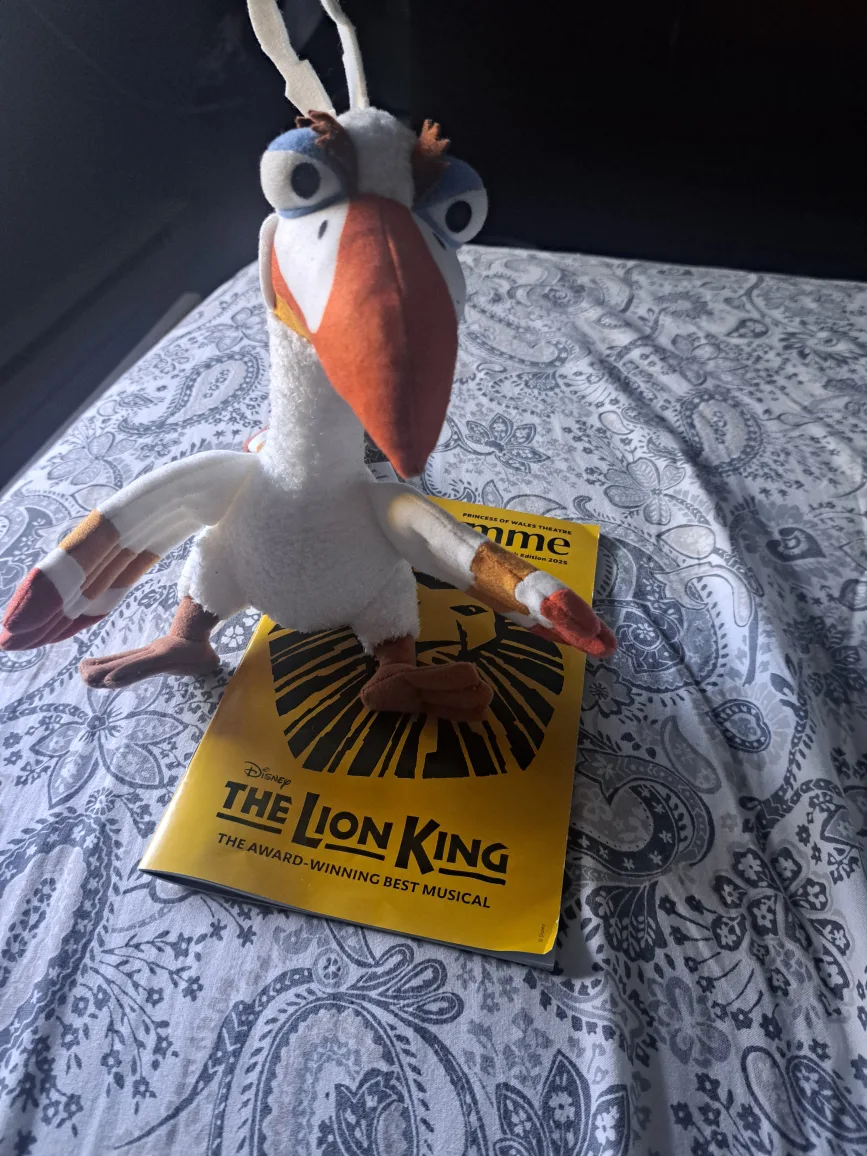 Zazu Plush Toy from The Lion King thumbnail