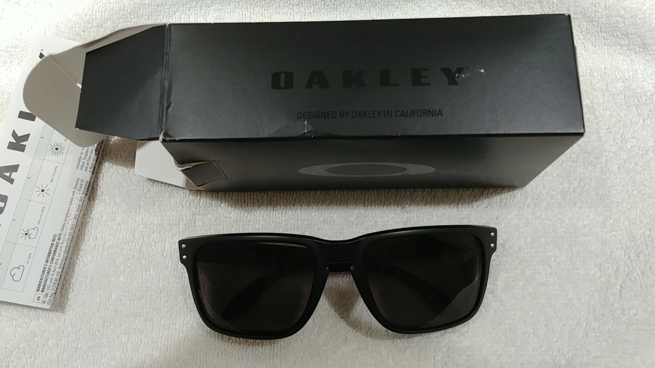 Oakley Holbrook XL Matte Black Sunglasses - photo 4