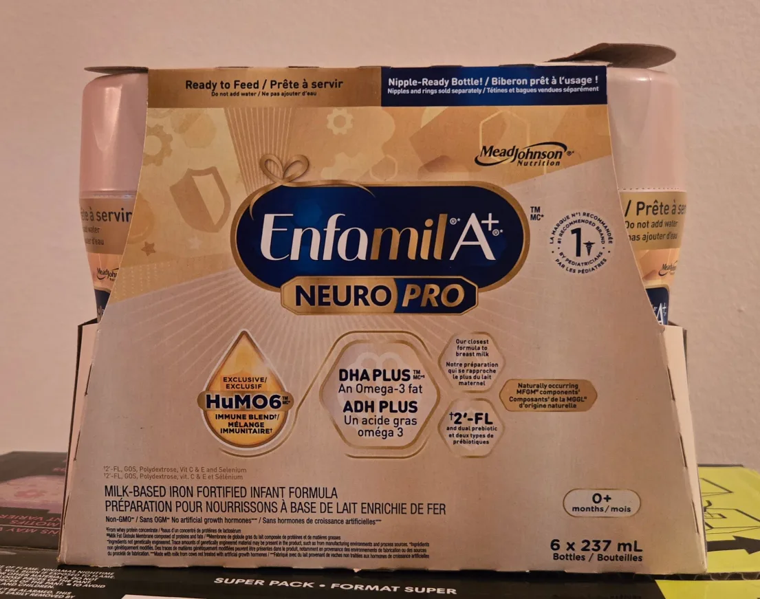 Enfamil A+ Neuropro Ready to Feed 6x237mL thumbnail