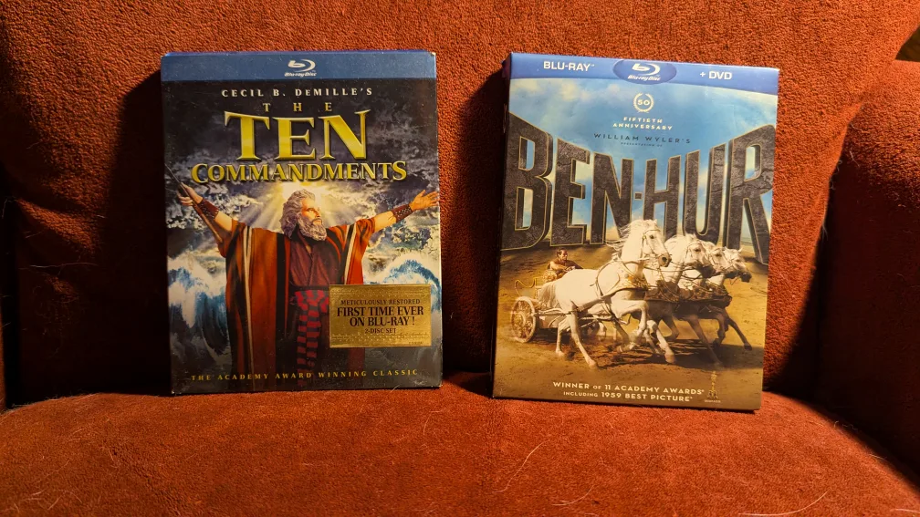 The Ten Commandments & Ben-Hur Blu-ray Set thumbnail