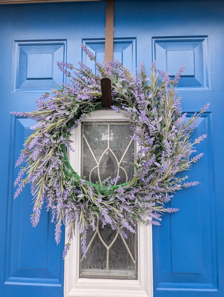 Lavender Wreath