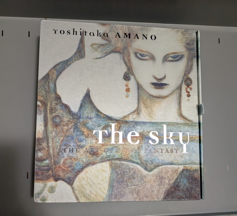 Yoshitaka Amano: The Sky - Art of Final Fantasy  book🧡