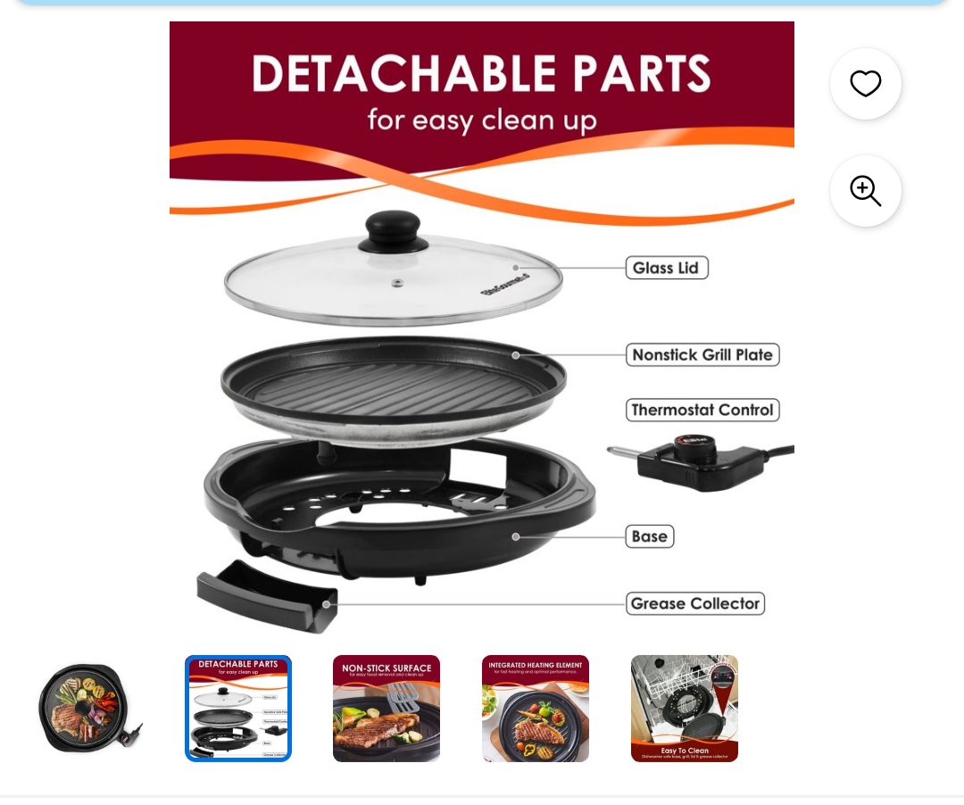 Electric grill - photo 3