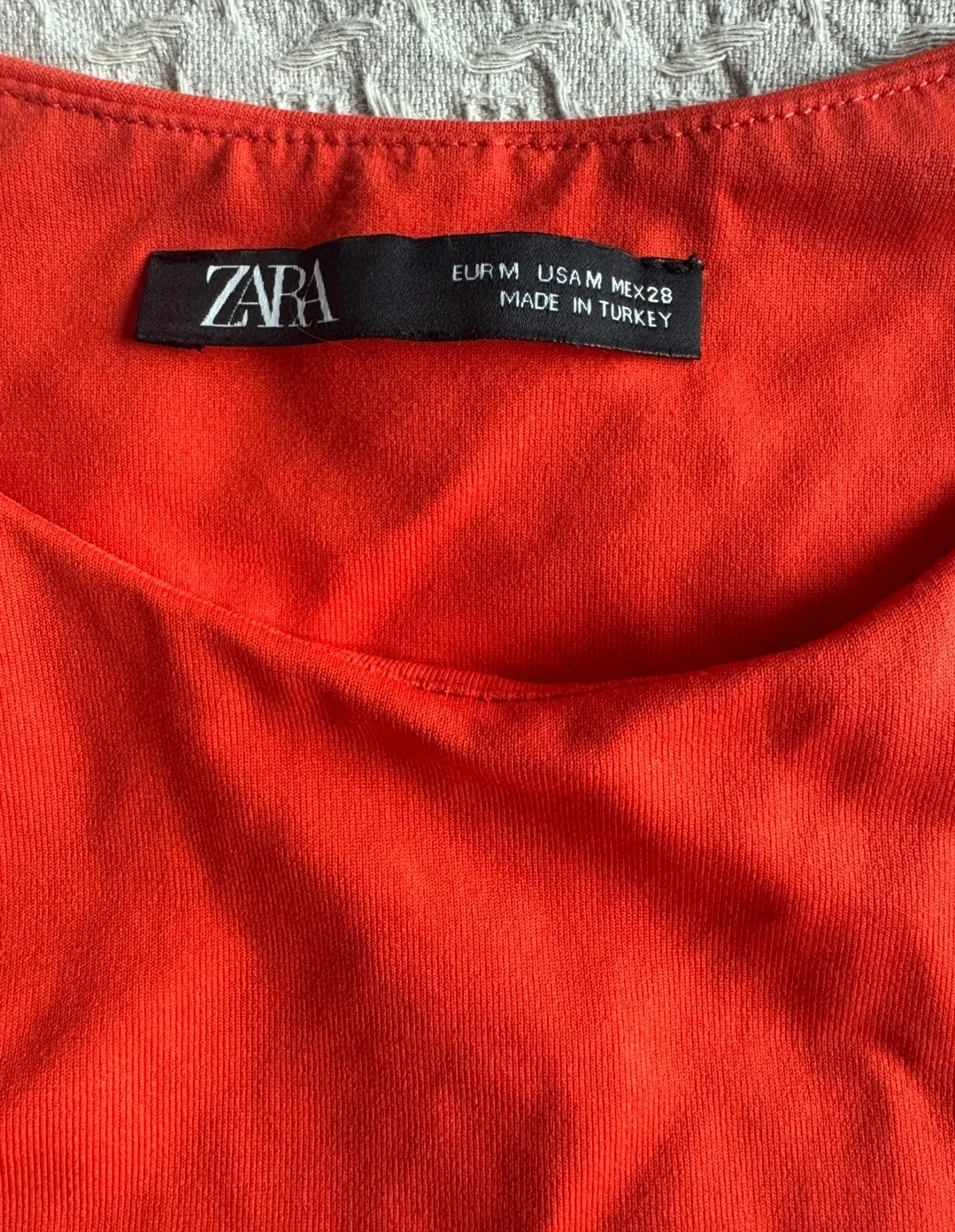 Zara Orange Bodysuit - Size M image indicator(2)