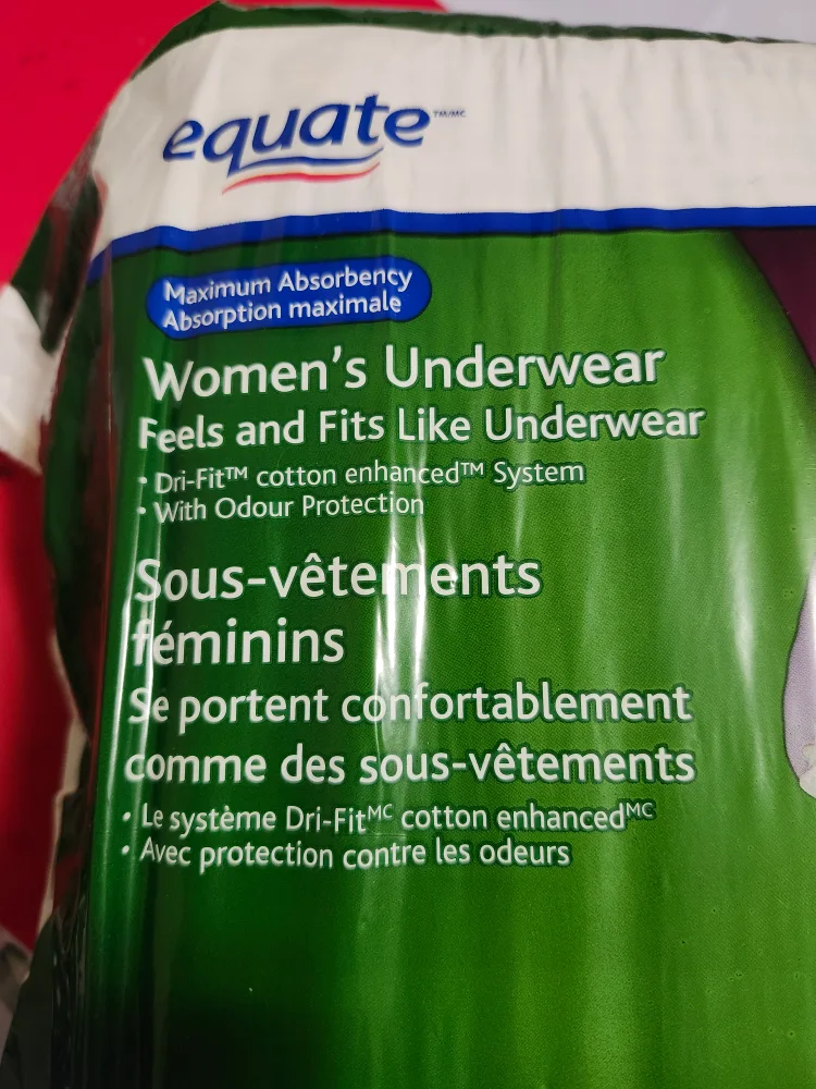 Equate Women's Underwear, Size XL (16 pairs) image indicator(2)