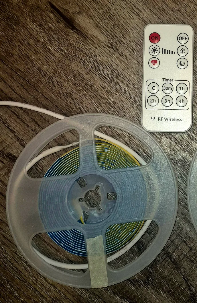 LED Strip Lights with Remote Dimmable Switch Natural White image indicator(2)