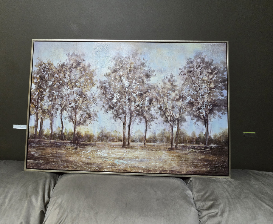 Framed Tree Landscape 36 ” x 24” - photo 2
