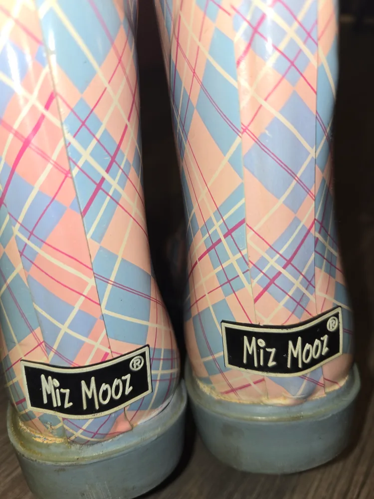 Argyle Pattern Rain Boots image indicator(6)