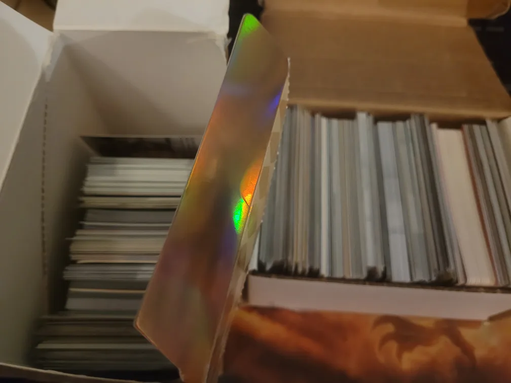 Box of Assorted Trading Cards thumbnail