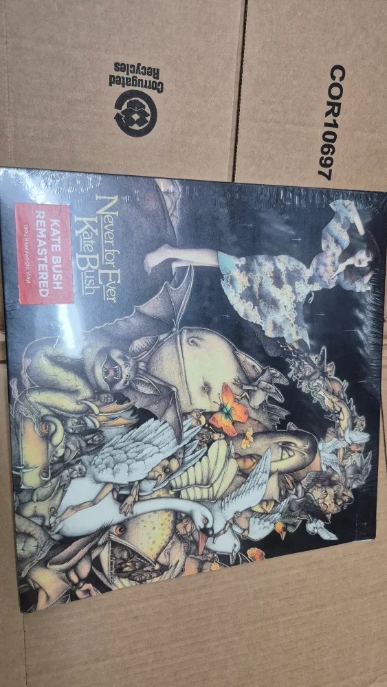 Kate Bush Never for Ever Remastered Vinyl thumbnail