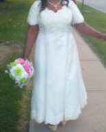 Vintage wedding dress