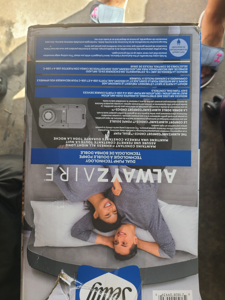 Sealy Alwaysaire Comfort Choice Dual Pump Air Mattress - photo 4