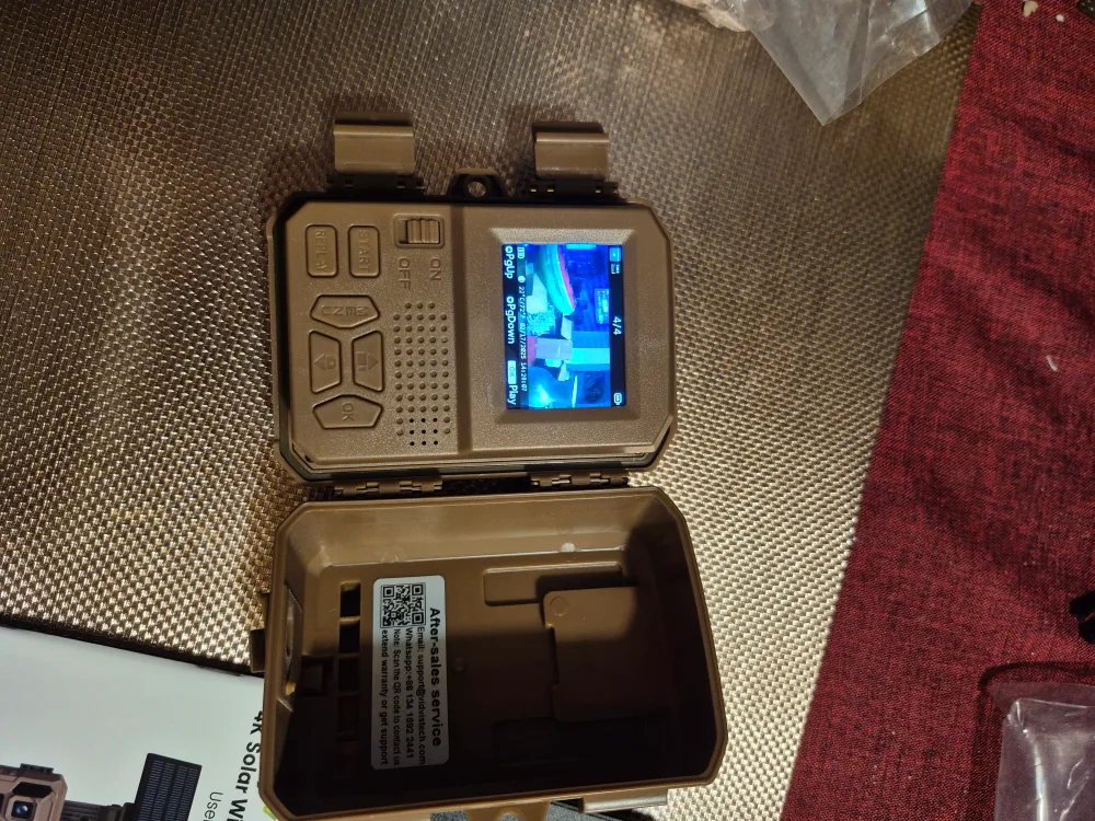 VIDVIS 4K Solar WiFi Trail Camera image indicator(3)