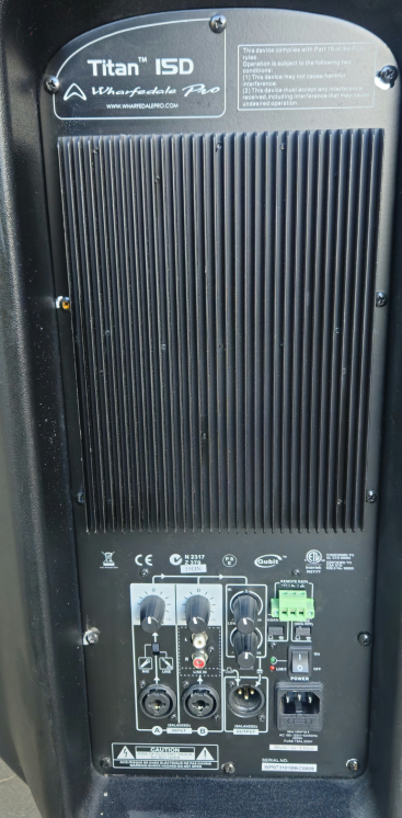 Wharfedale Pro Titan 15D Powered Speaker - photo 3