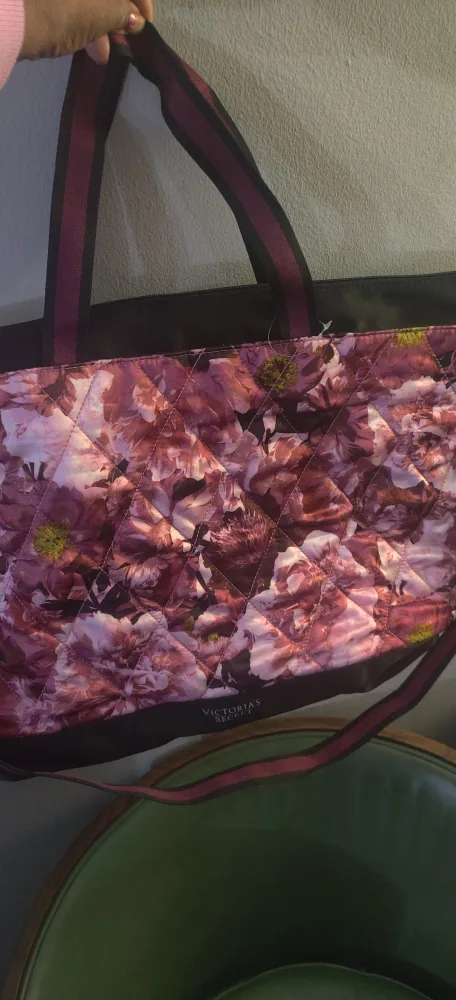 Victoria's Secret Floral Tote Xlarge  Bag thumbnail