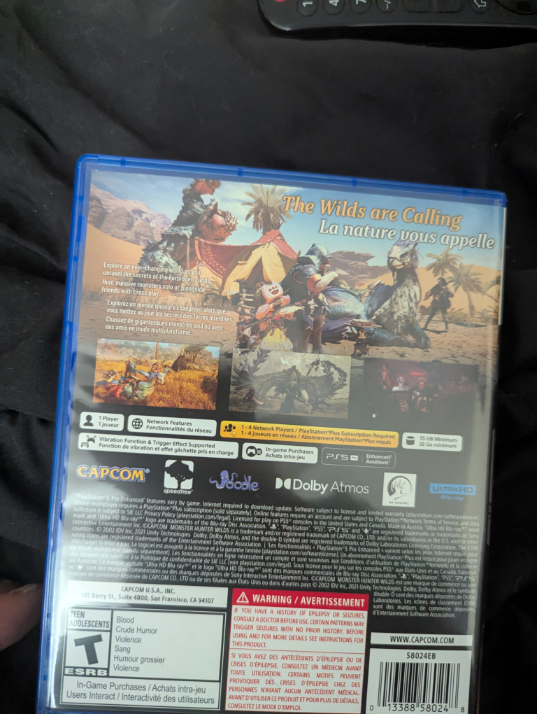 Monster Hunter Wilds PS5 Game - photo 2