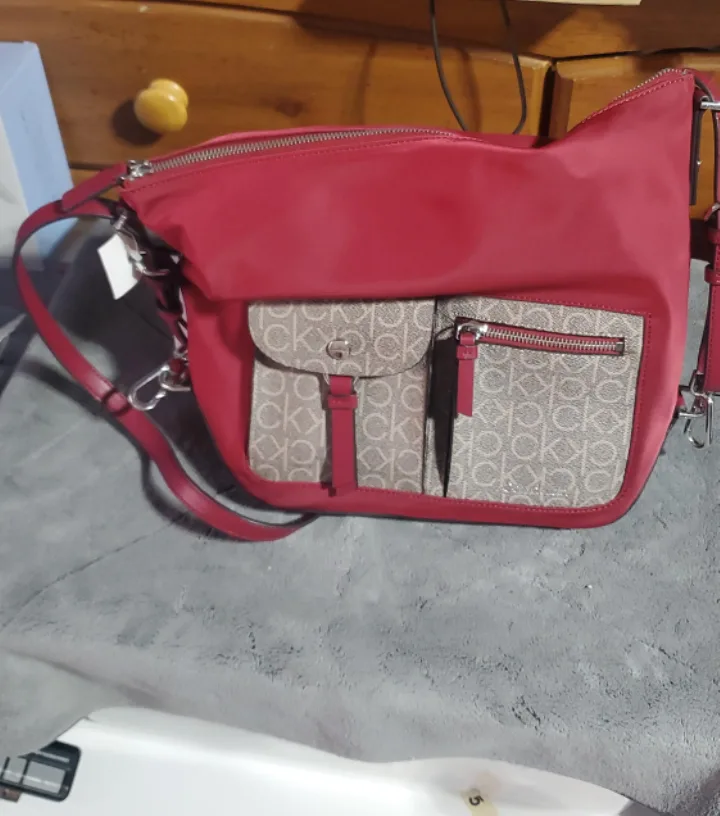 Calvin Klein Red Crossbody Bag thumbnail