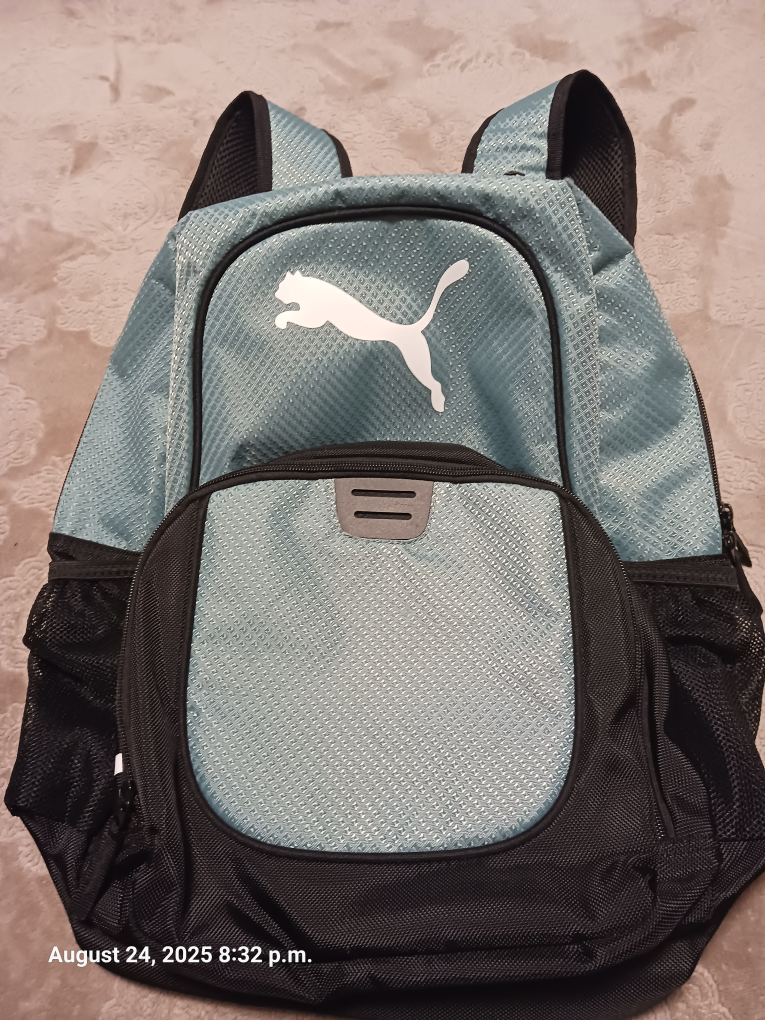 Puma Backpack - Blue & Black